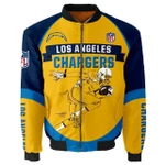 Los Angeles Chargers Men's Rugby Sports Bomber Jacket