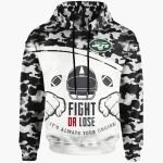 New York Jets Hoodie - Fight Or Lose Mix Camo