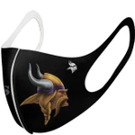 Minnesota Vikings Face Covering Logo Vikings Black  Football - NFL