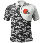 Cleveland Browns Polo Shirt - Style Mix Camo
