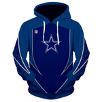 Football Dallas Cowboys 3D Hoodie Sweatshirt Custom Jacket Pullover