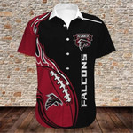 Atlanta Falcons Shirts Fireball Button Short Sleeve - NFL