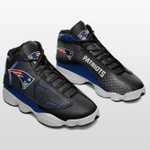 New England Patriots Football Air Jordan 13 Sneakers - Logo Sneaker - NFL