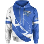 Middle Tennessee Blue Raiders Football Hoodie Rugby Ball - NCAA