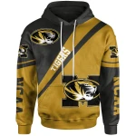 Missouri Tigers Logo Hoodie Cross Style - NCAA