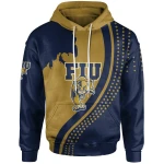 FIU Panthers Football - Logo Team USA Map Hoodie - NCAA