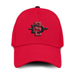 San Diego State Aztecs Football Classic Cap - Logo Team Embroidery Hat - NCCA