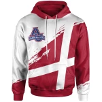 American Eagles Basketball - Logo Team Curve Color Hoodie - NCAA
