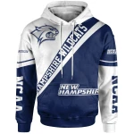 New Hampshire Wildcats Logo Hoodie Cross Style - NCAA