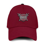 Troy Trojans Football Classic Cap - Logo Team Embroidery Hat - NCCA