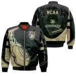 Army Black Knights Bomber Jacket  - Fire Football - NCAA