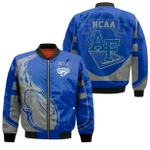 Air Force Falcons Bomber Jacket  - Fire Football - NCAA