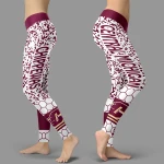 Central Michigan Chippewas Leggings - Incredible Patterns Luxury Nice