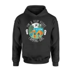I'm A Flip Flops And Camping Funny Hoodie