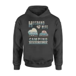 Husband And Wife Camping Partners For Life Heart Car Love Valentine Hoodie