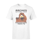 Arches National Park T-Shirt Adventure Awaits #Camping