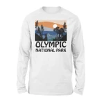 Olympic National Park Long Sleeve Retro #Camping