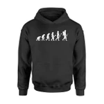 Evolution Of Scouting Camping Hiking Funny Scout Hoodie