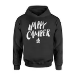 Funny Camping Campfire Outdoors Dark Hoodie