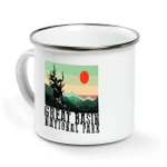 Great Basin Campfire Mug Vintage Sunset