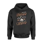 I Don't Need Therapy I Just Need To Go Camping - Tent Design Hoodie