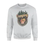 Camping Sweatshirt Wild Adventure Time With Pet