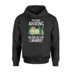 Funny Camping Showing About Your Lover With Travelling Hoodie