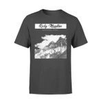 Rocky Mountain National Park T-Shirt Black & White #Camping