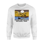 Rocky Mountain National Park Sweatshirt Retro #Camping