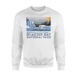 Glacier Bay National Park Sweatshirt Retro #Camping