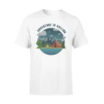 Adventure Is Calling T-Shirt Lake Camping