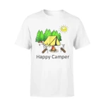 Funny Happy Camper Design T Shirt