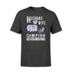 Cute Husband And Wife Camping Partners For Life Camper T Shirt