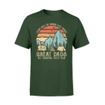 Great Dad Go Camping With Son Sunset For Dad T-Shirt