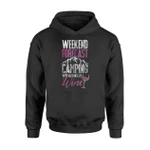 Camping And Wine For Women Camp Chance Of Wine Hoodie