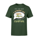 Camping Retirement Plan Retired Senior Employee T Shirt