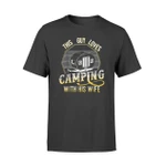 Funny Camping   This Guy Loves Camping With His Wife T Shirt