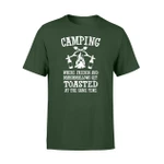 Camping Where Friends And Marshmallows Get Toasted T Shirt