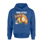 6th Birthday Boys Girls This Little Camper Is 6 Hoodie