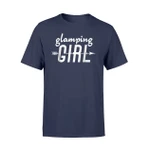 Glamping Girl Camping Women Gift T Shirt
