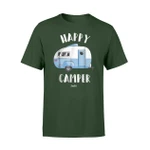 Happy Camper RV Camping Love Funny Camping Graphic  T Shirt