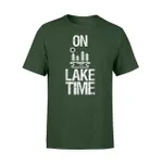 Lake Time Cute Camping T Shirt