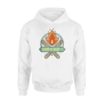 Campfire Master Camping Gift Fathers Day Hoodie