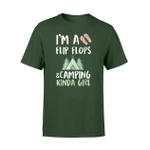 Flip Flop Girl Camping T Shirt