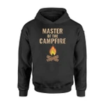 Campfire Master Vintage Gift Camping Hoodie