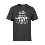 Camping With Family Camp Official Campsite Beer Tester T-Shirt