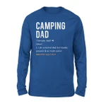 Camping Dad Long Sleeve T-Shirt
