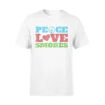 Hippie Camping Camper S Mores  T Shirt