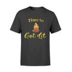Camping For Women Funny Men Time To Get Lit T Shirt
