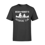 Bear And Honey's Adventure Canoe Camping T Shirt